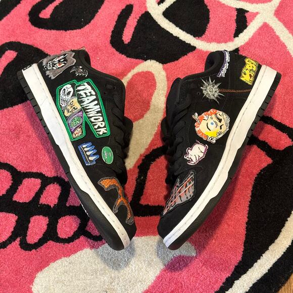 Nike SB Dunk Low Pro QS Neckface - Size 11 - Used main image 7